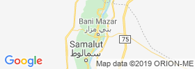 Bani Mazar map